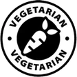 Vegetarian black roundel supplied with Sciatica Pro